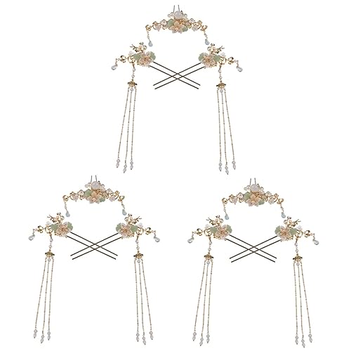 Épingles à cheveux rétro pour faire un chignon stable, accessoires de style chinois anti-glisse