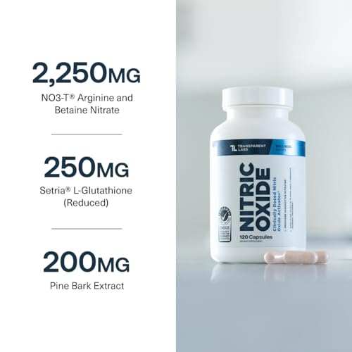 Transparent Labs Nitric Oxide Capsules