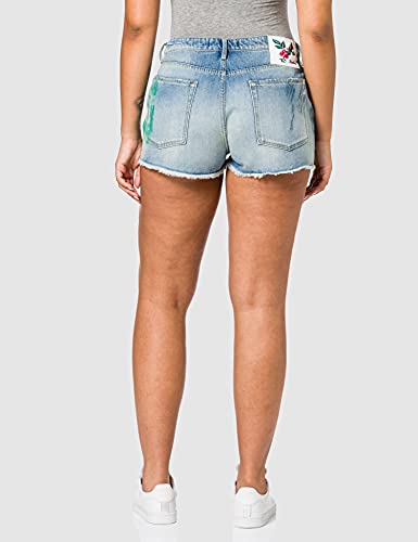 REPLAY WA425 Pantaloncini, 010 Light Blue, 25