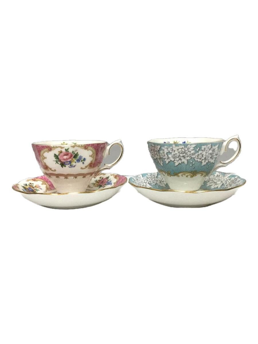 Amazon.com: Royal Albert Cup & Saucer Set of 2 / Pair 