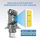 NUROTA H4 Halogen Autolampe – 12V 60/55W, Abblendlicht, H4 Lampen mit Zulassung, H4 Birne für Auto, H4 Scheinwerferlampe, Hohe Qualität für sicheren Fahrkomfort-6500K