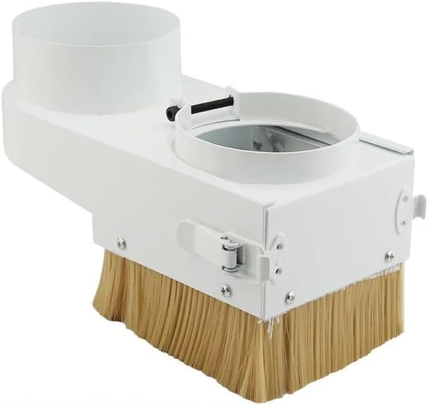 CNC Vacuum Brush CNC Router Dust Collector Shoe Spindle Cover Diameter 65 70 75 80 85 90 100 125mm Woodworking Tools Dust Collector Brush(125MM)