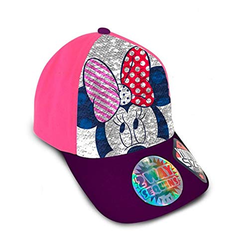 Casquette Minnie à paillettes réversibles 2694 le cadeau d'anniversaire idéal