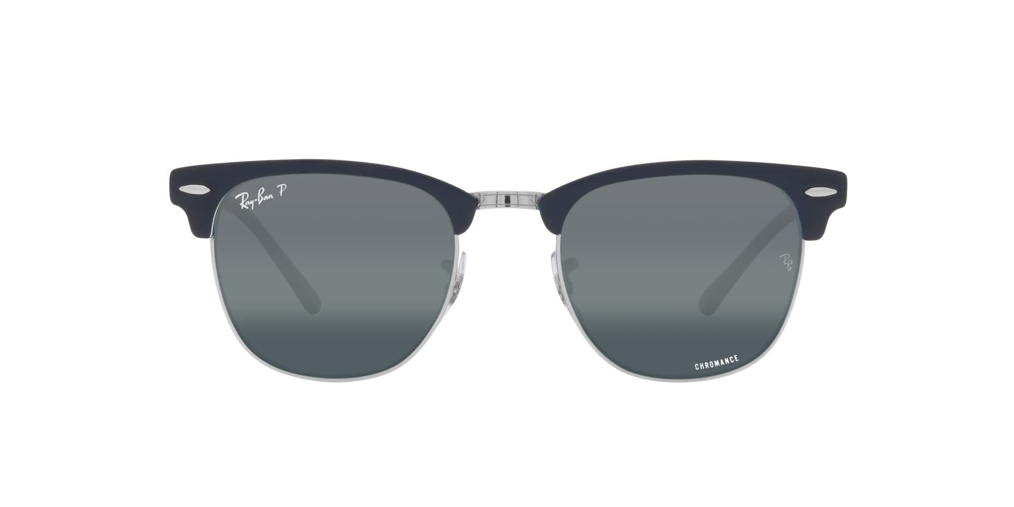 Ray-Ban Rb3716 Clubmaster Metal Square Sunglasses