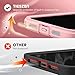 TIESZEN Magnetic for iPhone 15 Case, Compatible with MagSafe, Built-in Privacy Screen Protector and Camera Protection, Anti Spy Full Body Dustproof Shockproof Hard Phone Case 6.1