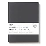 Vela Sciences Advanced E7-A Expanded Hardcover Lab Notebook, 9.25 x 11.75 in (23.5 x 30 cm), 144 Pages...
