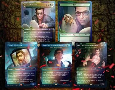 MTG Decks & More Magic: The Gathering Secret Lair: Secret Lair x JW: Dr. Ian Malcolm Foil Edition
