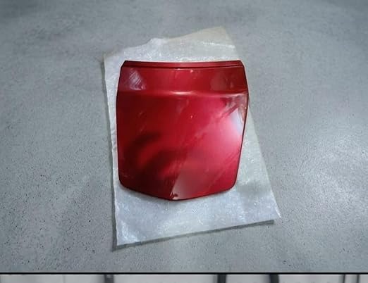Fuel Tank Lid Plate for Activa 6G, Red (model 2020 to 2026 | Direct Fit, Glossy Finish, Durable Construction, Easy Installation, Scooter Accessory-image-4