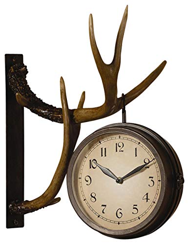 BLACK FOREST DECOR Deer Park Clock