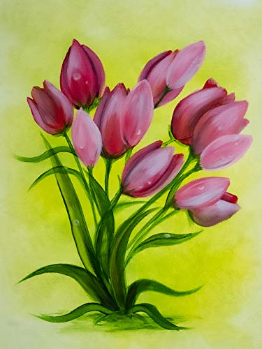 Boquet of Tulips by Ed Capeau Giclee Art Painting Reproduction POD