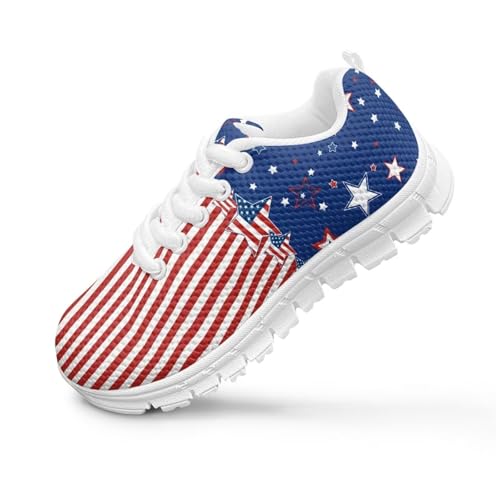 Little Big Kids Tennis Shoes for Boys Girls Mesh Sneakers Lightweight Non Slip Sports Running Shoes Casual Walking Shoes US11-5