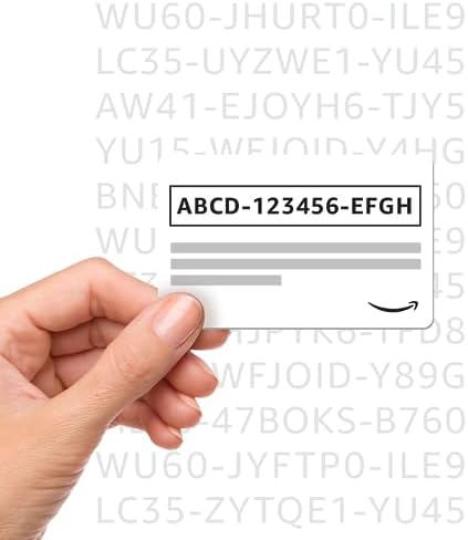 Codes de Cartes Cadeaux Amazon.fr - Mise en situation et utilisation