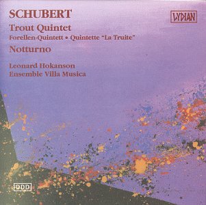 Trout Quintet [Audio CD] Schubert and Villa Musica