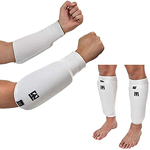 Mooto Taekwondo Forearm & Shin Guard Cotton Type EVA Sponge Pad Injury Prevention