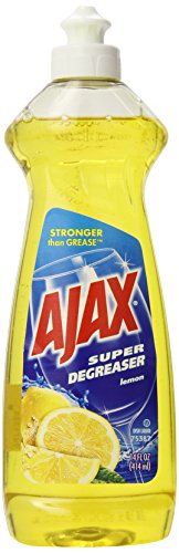 Image of Ajax Super Degreaser Dish Liquid, Lemon, 14 Fluid Ounce