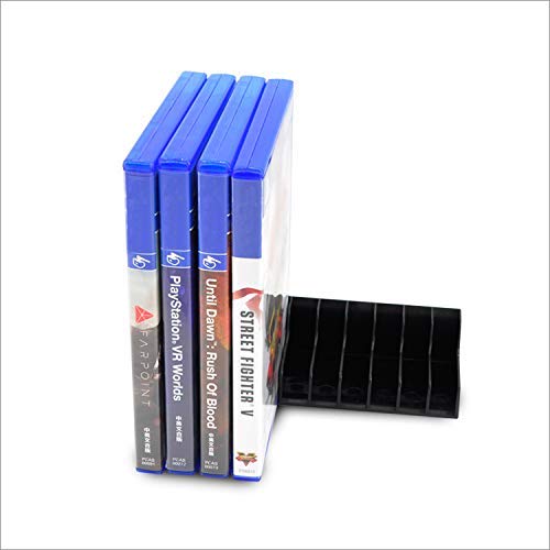 Porro Fino PS4 PS5 Accessories 2 pcs 10 in 1 Game CD Discs Storage 