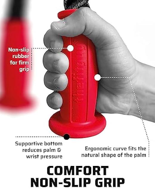 Ergonomic Tricep Rope | 30¡± Non-Slip Cable Attachment | Wrist Pressure Relief | Grip Strength & Forearm Activation | Home & Commercial Gym Accessory | for Cable Machine & Smart Gym