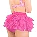 Littleforbig Women's Ladies Soft Mesh Underwear Comfortable Hipster Briefs Ballerina Tutu Skirted Panties Hot Pink S