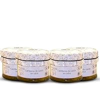 Fleisch. Schweinebacken in Weißwein. Geschmorte Backen 440gr (4 Packung). Familiäres, hausgemachtes und handwerkliches Rezept. Originelles Geschenk für alle. 100% Spanien hergestellt. Gourmet Essen.