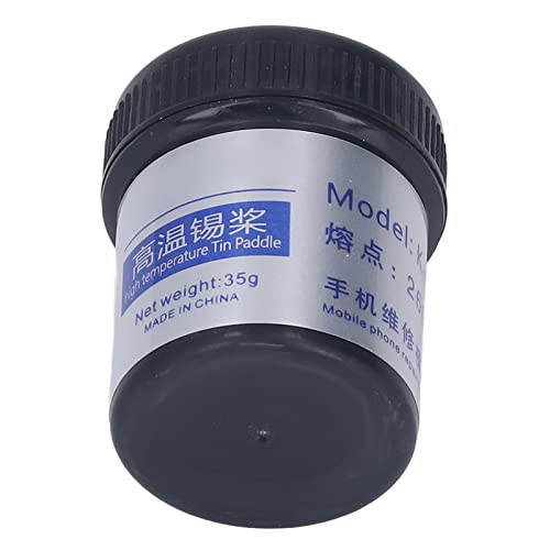 Image of High Temperature Solder Paste, No Clean Rework Flux for Circuit Board Repair Tin Planting Tin Material 1 Piece