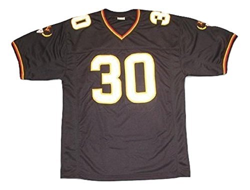 Rod Smart He Hate Me Football Jersey All Sewn LV Outlaw (60) White