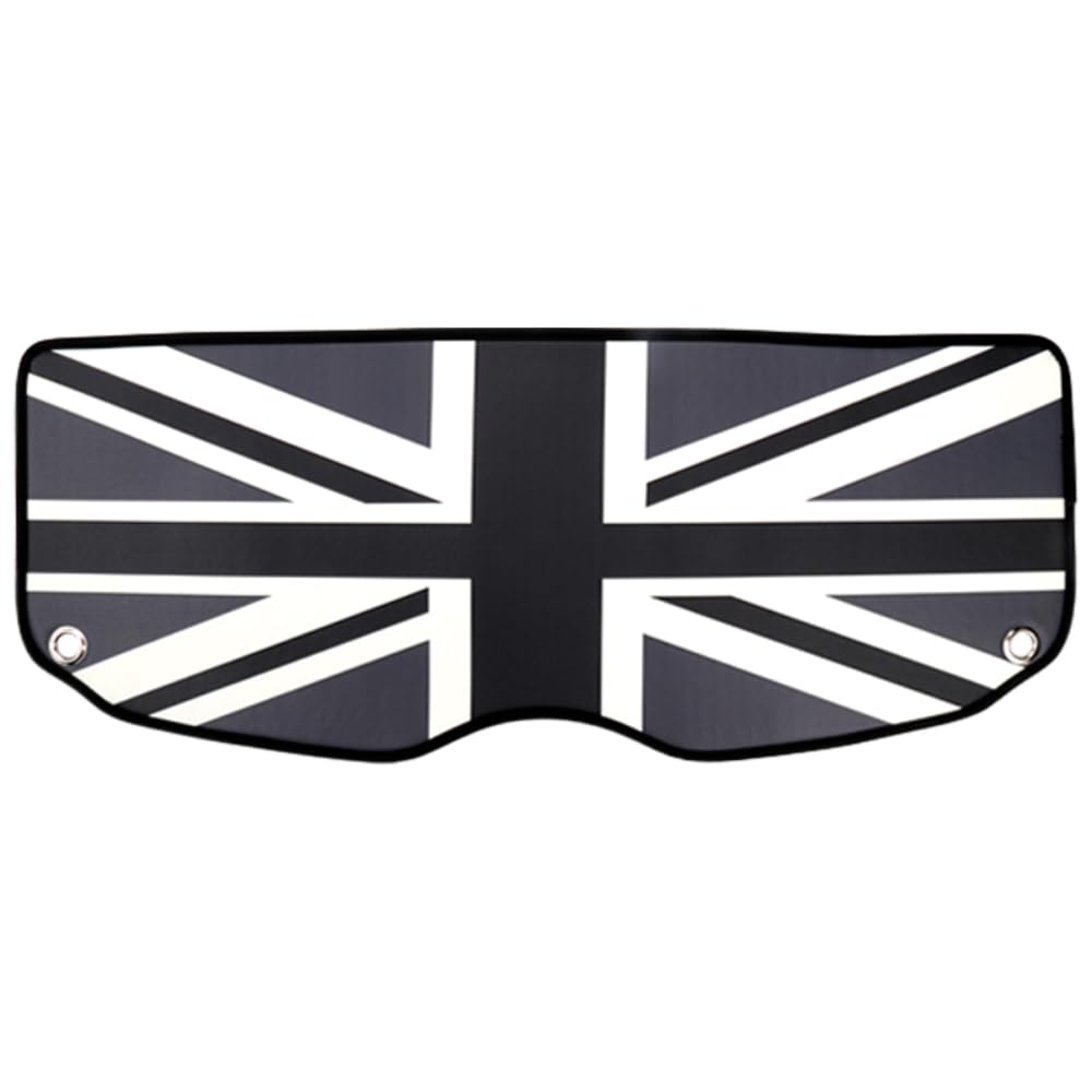 Tappetino Bagagliaio In Pelle Antiscivolo Per BMW Mini Cooper F55 Hatchback, Accessorio Auto Con Bandiera Union Jack Grigia