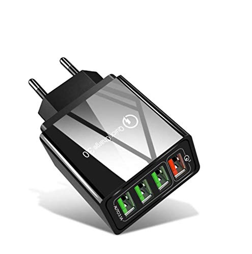 Life Like Qualcomm Quick Charge QC3.0 Wall Charger Adapter (4 Port)