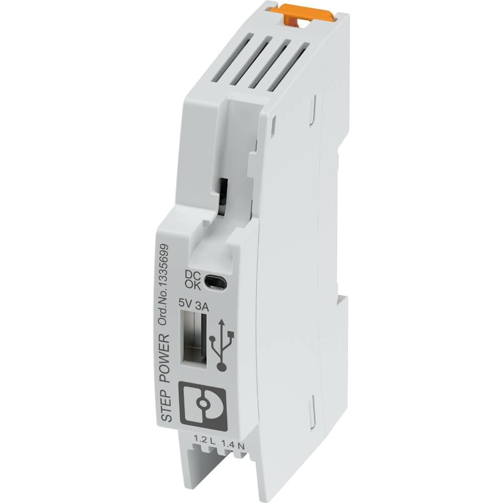 Phoenix Contact 1335699 Bloc d'alimentation pour Rail DIN 3 A 15 W Contenu : 1 pièce.