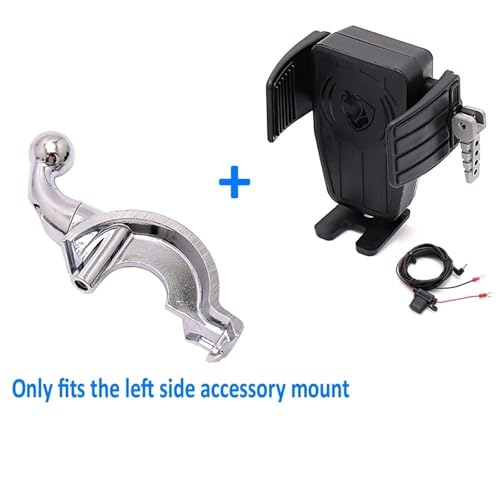 Support de navigation moto Goldwing GL1800 en aluminium robuste avec perche stable