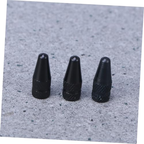 Totority 12pcs Tapas de Válvula Francesa de Aleación de Aluminio para Neumáticos de Bicicleta Antióxido Tapas para Bicicleta con Rosca Suave Sellado Protección contra Polvo para Bicicletas de Ruta y Montaña Negro miniatura 6