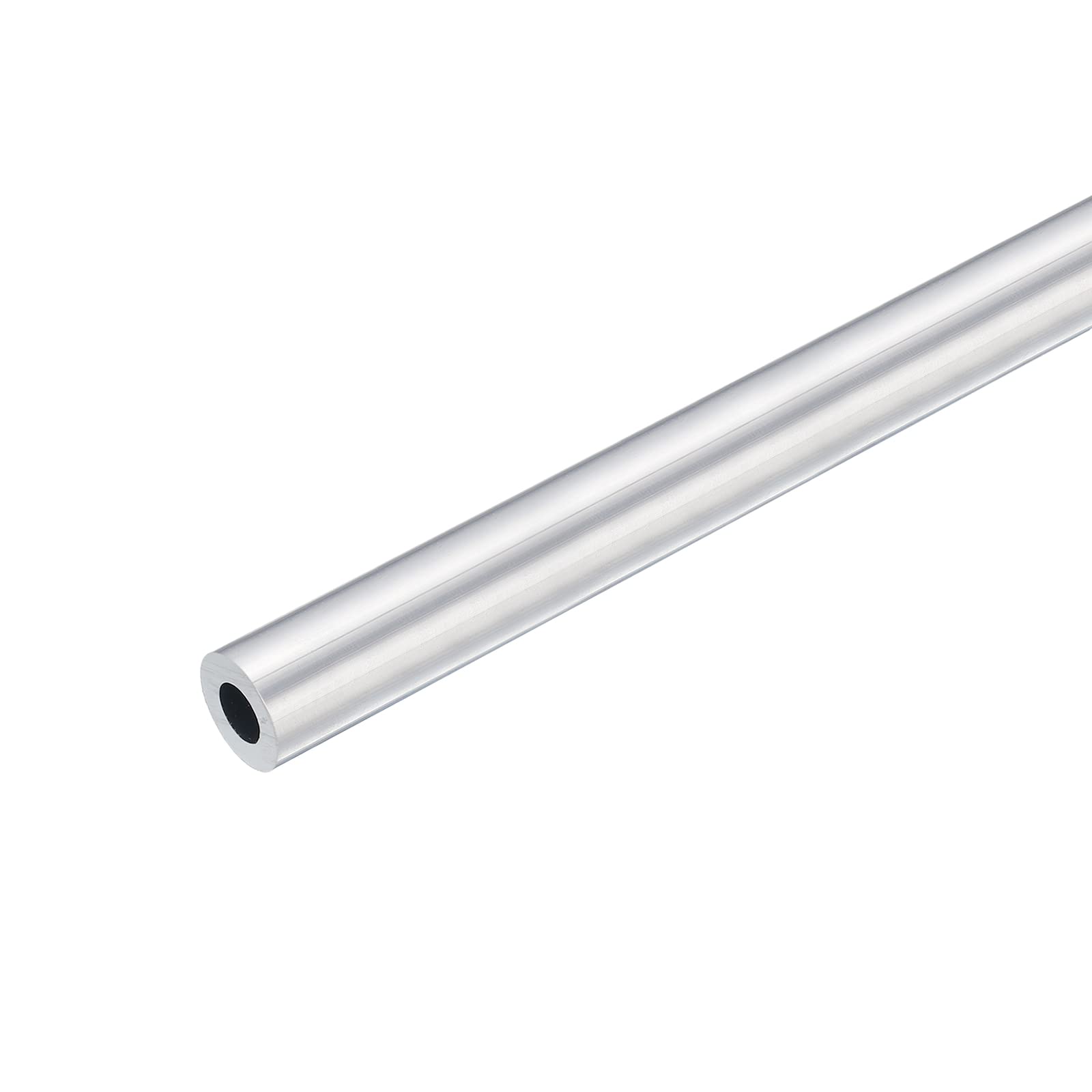 uxcell 6063 Aluminum Round Tube 16mm OD 8mm Inner Dia 300mm Length Pipe Tubing