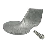 A.A Zinc Trim Tab Anode & Bolt Replacement for MerCruiser Mercury - 46399A1, 18-6014, 822777A1, 97-822777Q1