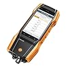 testo 300 Kit - Commercial Combustion Analyzer Kit with Bluetooth printer I CO Meter for flue gas, draft, differential pressure and ambient CO levels of heating systems