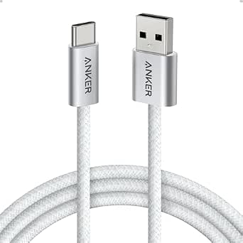 Anker Zolo Câble USB vers USB C, Connexion CarPlay sans Couture, 1,8 m