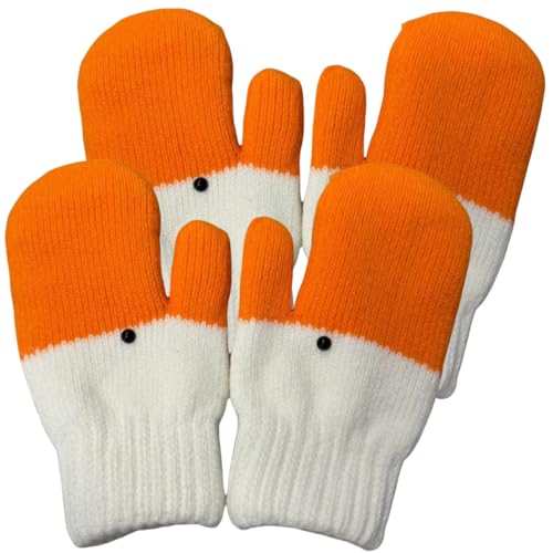 Guantes de ganchillo divertidos para mujer un regalo original de invierno