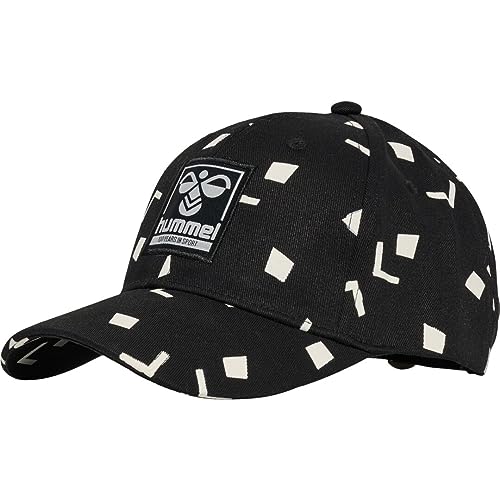hummel - hmlCOOL Cap, Kinderkappe, OneSize (Schwarz/Weiss)