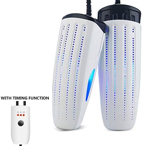 18W Portable Shoe Dryer UV Deodorization Sterilizer Fast Heat Heater With Timing Boot Shoes Baked Dehumidify