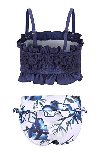 HowJoJo Girls Two Piece Swimsuit High Waist Bikini Bathing Suit Size 6/6t2