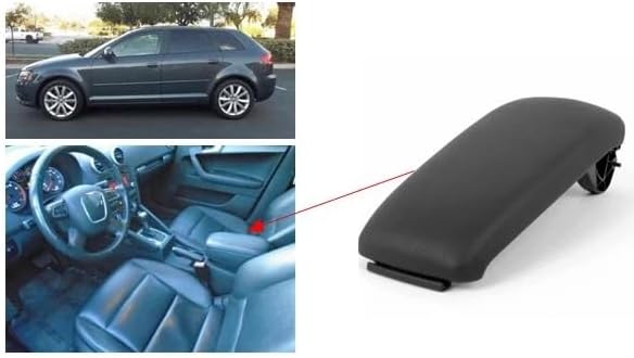 8P0864245AA38M Leathertte Car Center Armrest Lid Cover Fit for Audi A3 8P 2006 -2012