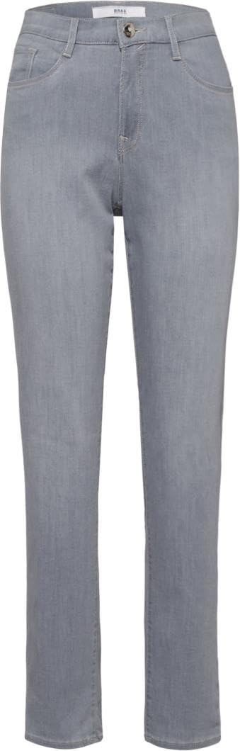BRAX Damen Style Carola Blue Planet Nachhaltige Five-Pocket Jeans Used Light Grey 26W / 32L