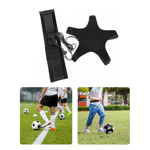 ITODA Adults Kids Soccer Training Belt Adjustable Solo Football Trainer Hand-Free Volleyball Rugby Training Equipment Aid