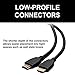 C2G 40304 4K 60Hz High-Speed HDMI Cable With Ethernet, 6.56 Feet (2 Meters), Black