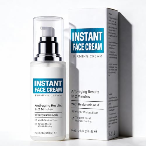 TKYT Face Tightening and Lifting Cream 50ml Instant Face Tightener Cream 12-Hour Firming Serum Anti-Wrinkle Remover for Fine Lines & Sagging Natural Formula for All Skin Types