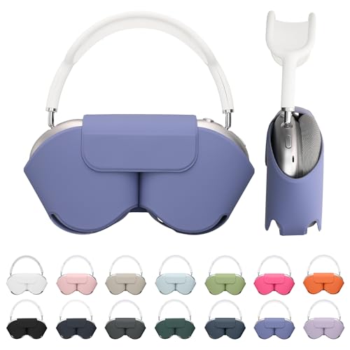 Protection AirPods Max kwmobile housse souple lavande avec mode veille