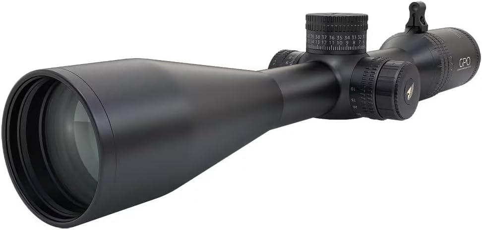 GPO German Precision Optics Centuri 2.5-15x50mm 30mm Tube Rifle Scope, Second Focal Plane, Moai, RC635