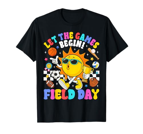 Let The Games Begin Field Day 2026 Teachers Boys Girls Kids T-Shirt