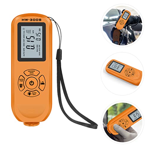 Wakauto medidor de espesor para pintura automotriz portátil miniatura 4