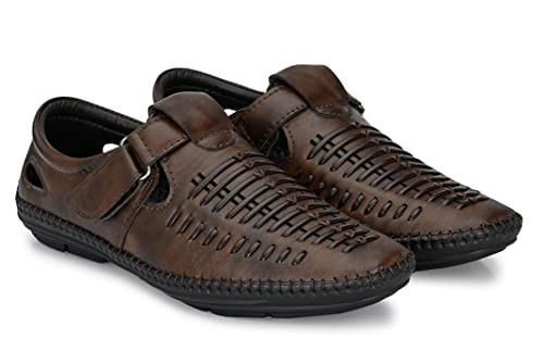 Image of MACTREE Men Flexible-Stitched Sole Premium Sandals