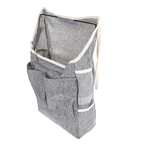 Pet Toy Storage Pouch Multi-Function Accessory for Organized Homes Canvas Design for Toys Treats and Items Stylish