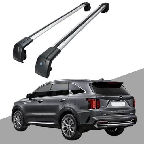 Titopena Cross Bars fit for KIA Sorento 2022 2022 Roof Top Rack Rails Bar Cargo Carrier(Compatible with Flush Side Rails)